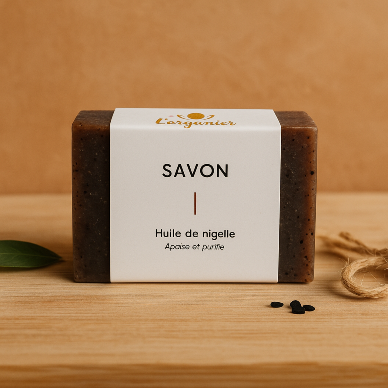 Savon à l'huile de nigelle