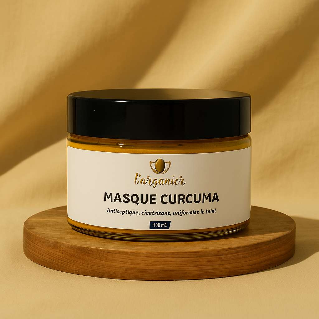 Masque au curcuma