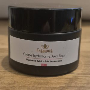 Crème de nui à l'aker fassi (coquelicot)
